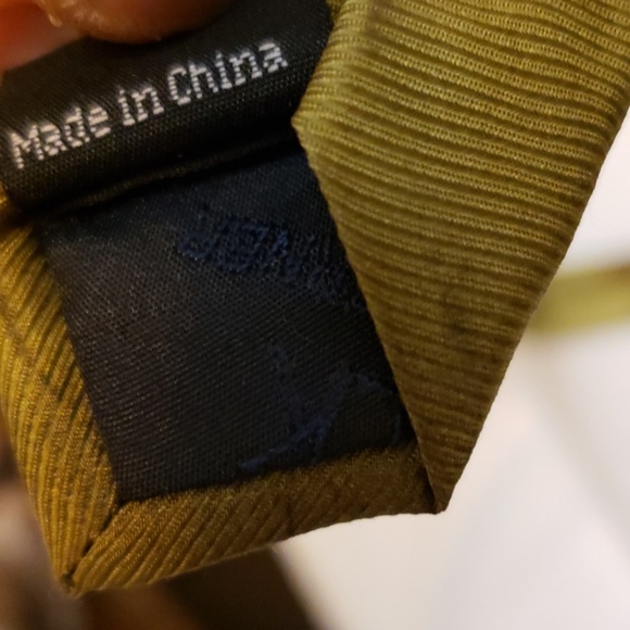 MONA LISA 100% SILK NECK TIE - Picture 4 of 8